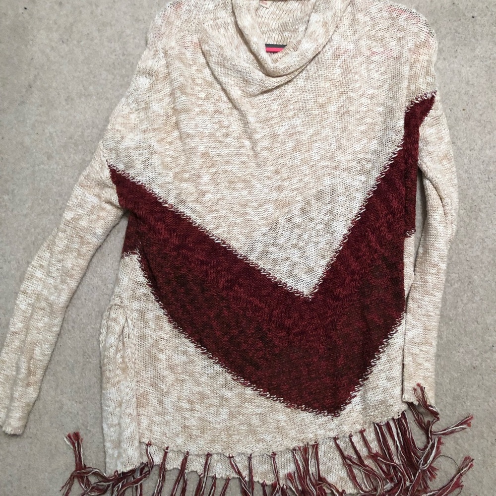 Fringe sweater